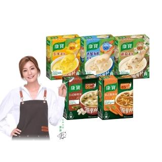 【康寶】獨享杯16盒-共48入組(玉米/蘑菇/香蟹海鮮/港式酸辣/日式味噌)