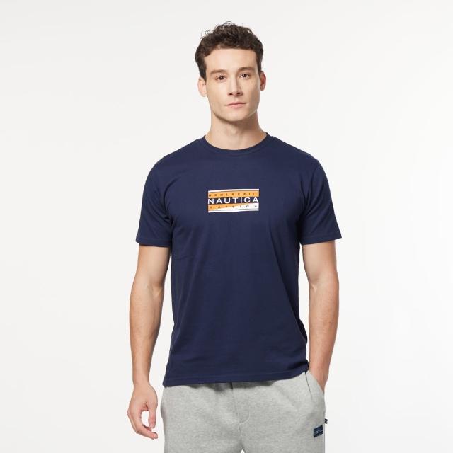 【NAUTICA】男裝 休閒印花短袖T恤(多款任選)