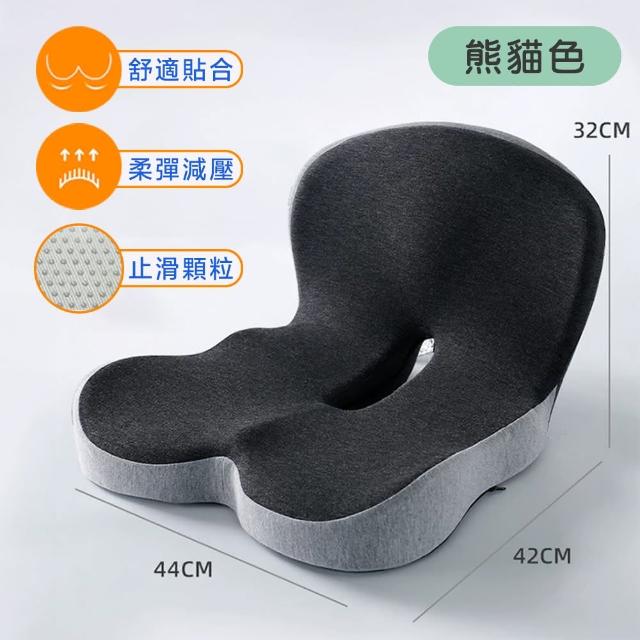 【CGW】護腰坐墊 腰靠靠墊記憶棉辦公椅靠墊(減壓坐墊 椅背靠墊 靠枕 腰靠 座墊 靠腰墊)