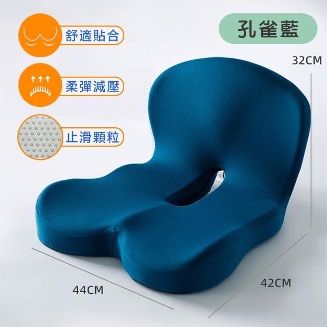【CGW】護腰坐墊 腰靠靠墊記憶棉辦公椅靠墊(減壓坐墊 椅背靠墊 靠枕 腰靠 座墊 靠腰墊)