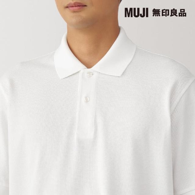 【MUJI 無印良品】男水洗鹿子織短袖POLO衫(共7色)