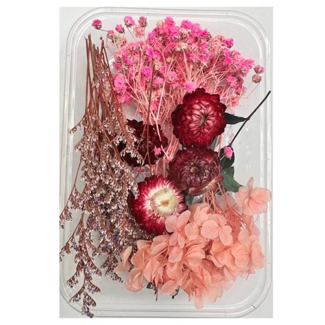 【A-ONE 匯旺】天然乾燥花 隨機出貨 乾花 花藝材料包 永生花 浮油花 植物果實(D01)