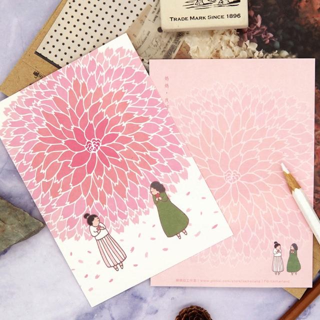 【CLEAN 克林】插畫明信片(Kerkerland 雙面明信片 明信片 文創 文青 畢業卡 生日卡片 祝賀卡 慶生卡片)