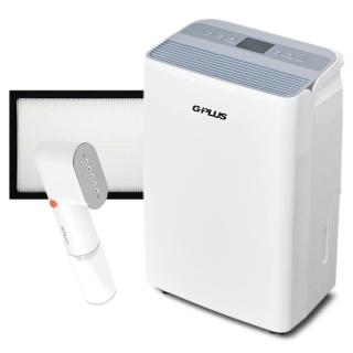 【G-PLUS 拓勤】GD-A002W 智慧節能除濕機+濾網*1  另贈送GPLUS 蒸氣掛燙機H001(貨物稅申請可退500元)