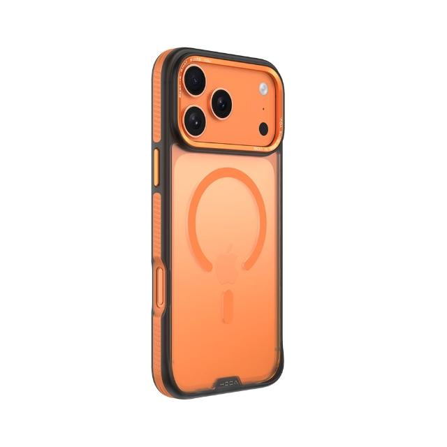 【HODA】iPhone 17/16 Plus/Pro/Pro Max MagSafe 彩石軍規防摔保護殼