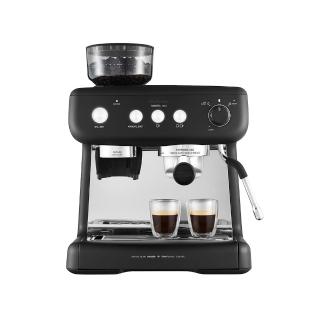【Sunbeam】半自動經典義式濃縮咖啡機-碳鋼黑(EM5300082BK)