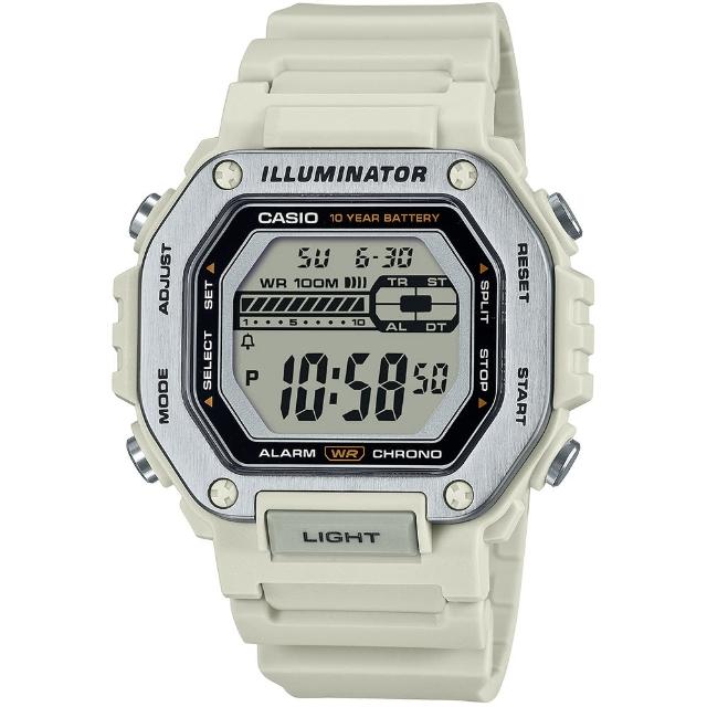 【CASIO 卡西歐】數位 指針 中性錶 手錶/8款可選 父親節 送禮(MWD-110H/MTP-VD01D系列)