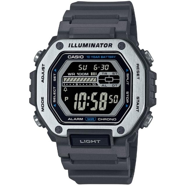 【CASIO 卡西歐】數位 指針 中性錶 手錶/8款可選 父親節 送禮(MWD-110H/MTP-VD01D系列)