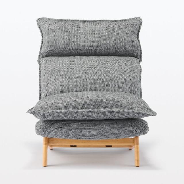【MUJI 無印良品】高椅背和室沙發/聚酯平織(大型家具配送)