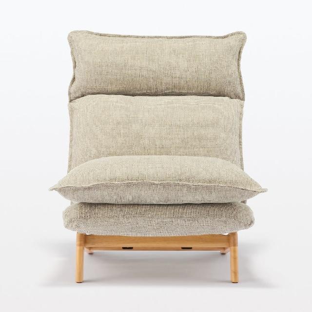 【MUJI 無印良品】高椅背和室沙發/聚酯平織(大型家具配送)