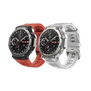 智慧手錶 【Amazfit 華米】T-Rex 3 48mm軍規運動智慧手錶(10ATM防水/戶外運動/登山/騎行/越野跑/室內健身)