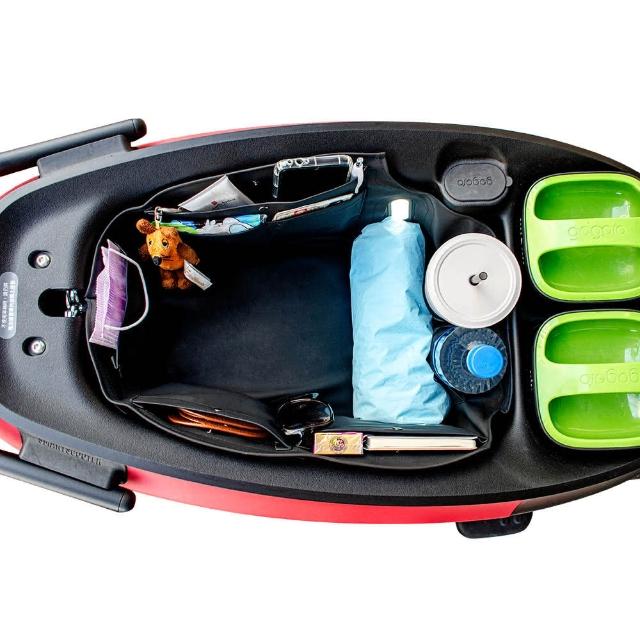 【GOGOBIZ】GOGORO 3/VIVA XL/eReady系列 機車置物袋 機車巧格袋 分隔收納(機車收納袋 巧格袋)