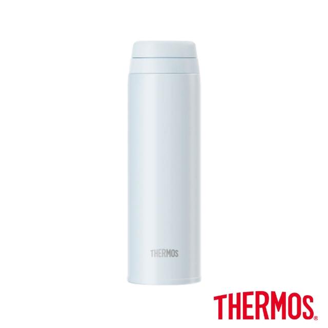 【THERMOS 膳魔師】超值2入_不鏽鋼90度輕鬆開蓋真空保溫杯500ml+吸管隨手瓶1000ml(JOR-500+TCTS-1000)