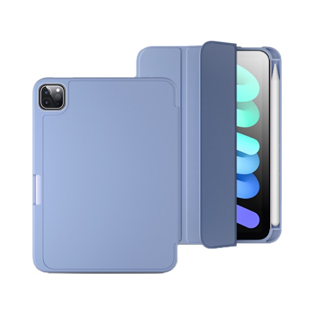 【Apple】S+級福利品 iPad Pro 11吋/M4晶片/WiFi/512G 平板電腦 台版官方整新機(三折筆槽殼+鋼化保貼組)