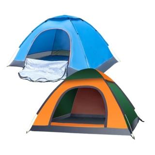 【Petvibe】全自動速開單門1-2人拋帳1入(速開帳篷/秒開帳/沙灘帳篷/自動帳篷/速開帳篷/野餐帳篷/簡易帳)