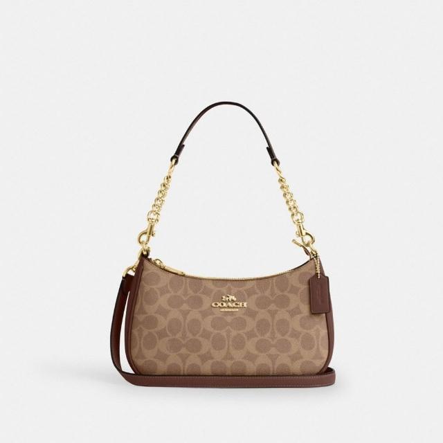 【COACH】蔻馳官方直營 TERI/STATION CARRYALL/ETTA 單肩包 斜背包 手提包-多款可選(CV933/CET29)