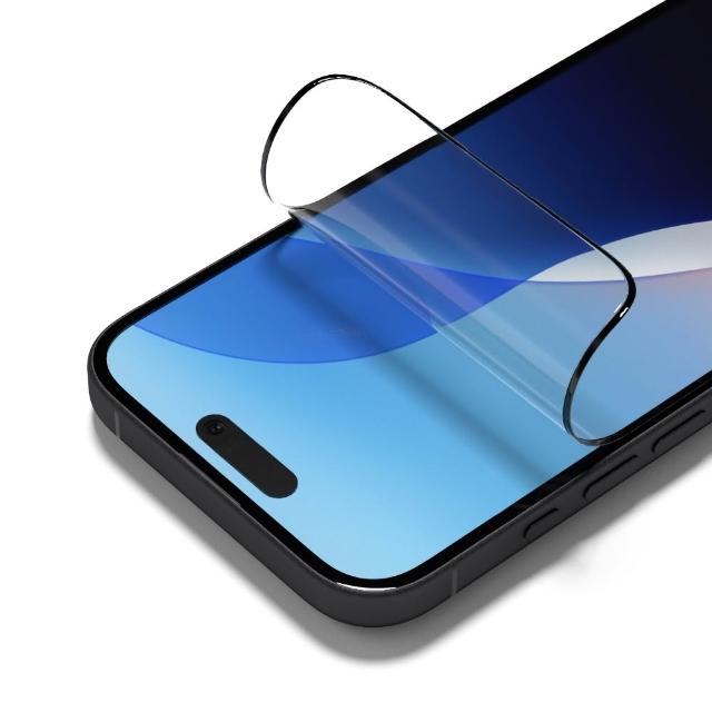 【RHINOSHIELD 犀牛盾】iPhone 14/Plus/Pro/Max 壯撞貼PRO 抗藍光螢幕保護貼透明/霧面/防窺-附貼膜輔助工具