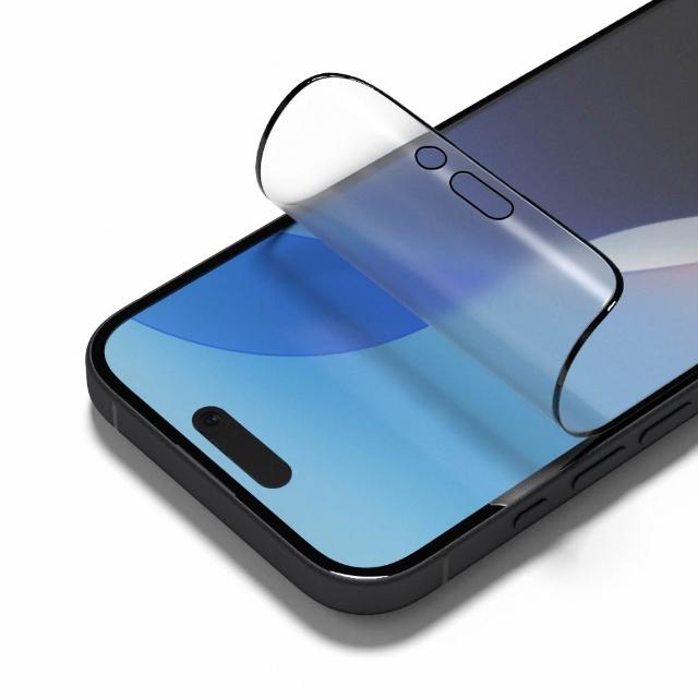 【RHINOSHIELD 犀牛盾】iPhone 14/Plus/Pro/Max 壯撞貼PRO 抗藍光螢幕保護貼透明/霧面/防窺-附貼膜輔助工具