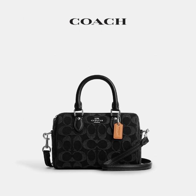 【COACH】蔻馳官方直營 ROWAN 經典Logo迷你斜背手袋  斜背包 側背包 斜挎包 手提包-多色任選(CW330/CDQ37)