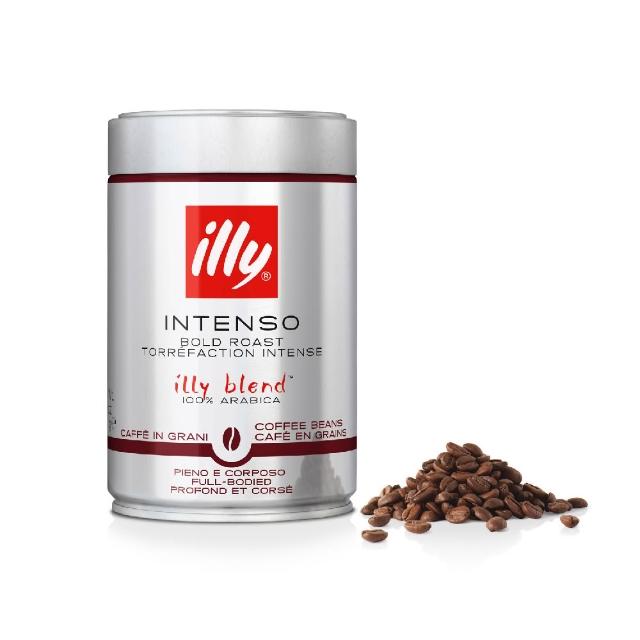 【illy】官方直營 經典配方咖啡豆/咖啡粉 五罐組合 (250g x 5罐) 中焙/深焙/低咖啡因/濾泡粉/摩卡壺粉