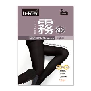 【蒂巴蕾】霧消光鎖熱防寒天鵝絨褲襪-九分款/全長款 膚 黑(台灣製 保暖褲襪 冬褲襪 內搭褲 霧面 不反光)