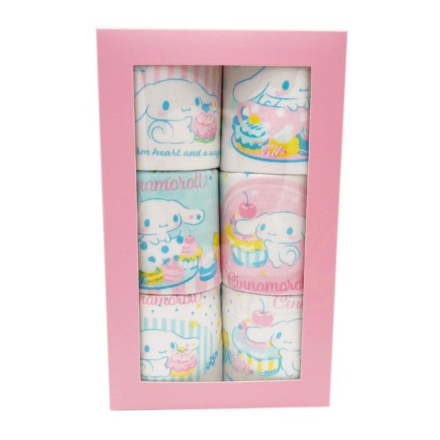 【SANRIO 三麗鷗】台灣製大耳狗兒童內褲六入組 