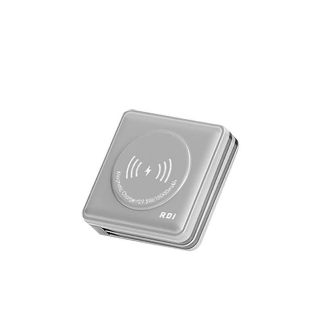 【RDi】3CCC+WH 升級RDi-9698 15000mah 21.6W雙孔快充 磁吸無線充電行動電源(電量顯示/MagSafe/無線充電)