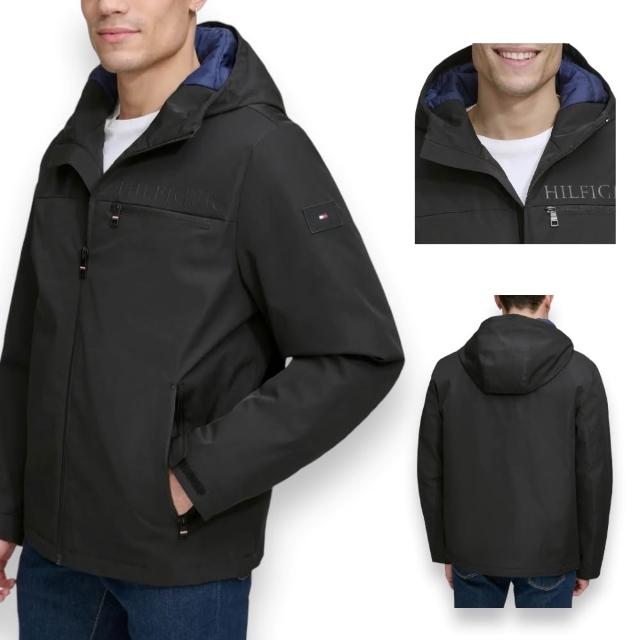 【TOMMY HILFIGER】男生 厚款外套 衝鋒外套 風衣外套 防風 防潑水 內裡鋪棉 秋冬外套(TOMMY男風衣)