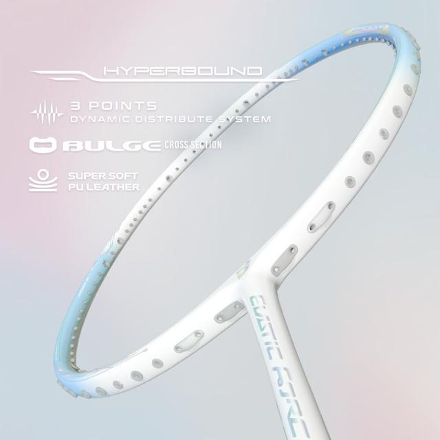 【JNICE 久奈司】入門拍 夜斧PLAY 5U 羽球拍 羽毛球拍 -空拍不含線(藍/粉)