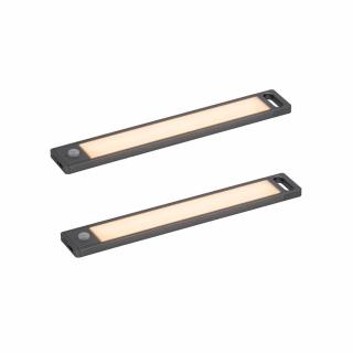 【PHILIPS 飛利浦照明】酷螢移動感應櫥壁燈 27cm 2入組(PO027)
