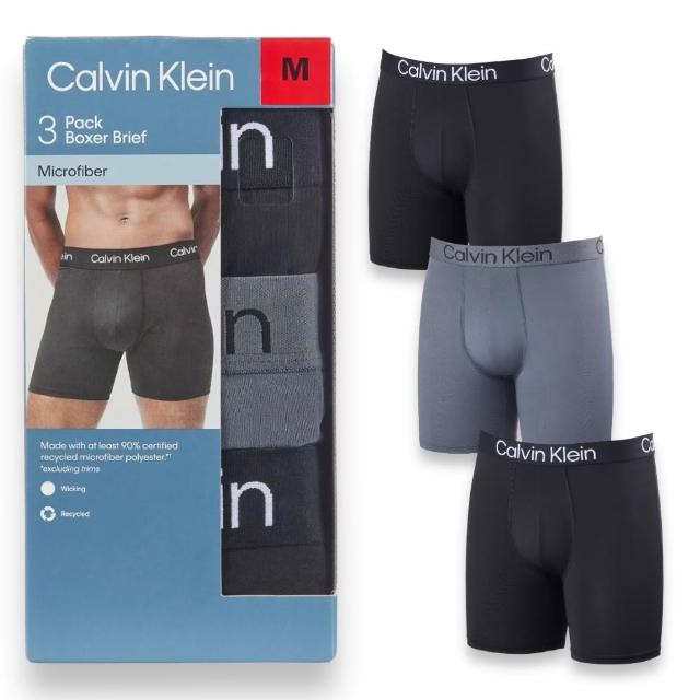 【CALVIN KLEIN】3件組 CK 透氣舒適 男款 四角內褲 多色可挑(CK男生內褲)