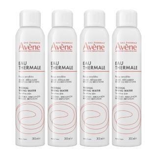 【Avene 雅漾】舒護活泉水 300ml*4入組 -平行輸入(法文版)