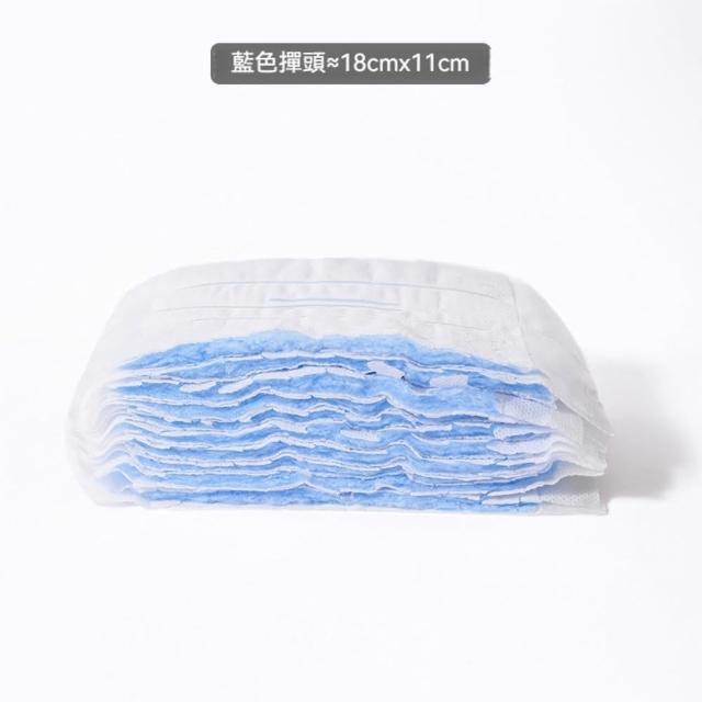 【Dagebeno荷生活】吸附力強可伸縮靜電除塵撢 液晶電視3C用品玩具擺件免洗除塵刷(替換頭40片組)