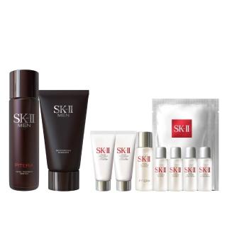【SK-II】官方直營 男士青春潔面雙重組(男士青春露230ml+男士潔面乳)