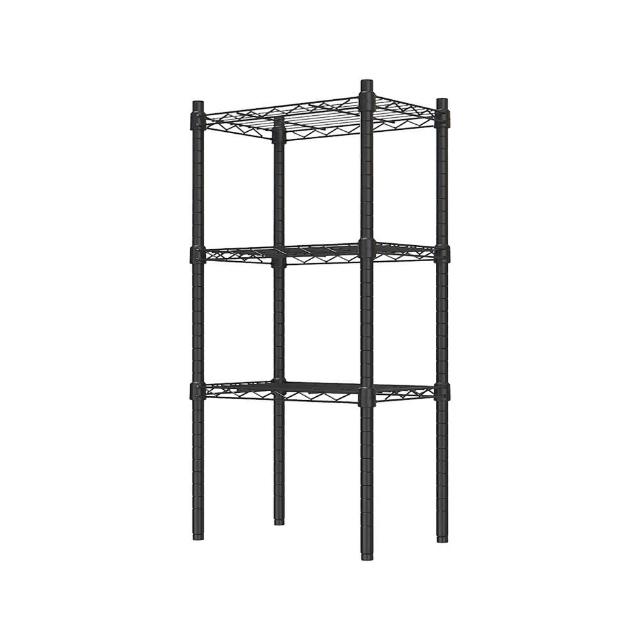 【dayneeds 日需百備】輕型 45x30x90公分 烤漆三層架 兩色可選(鐵力士架/收納層架/鞋架/展示架)
