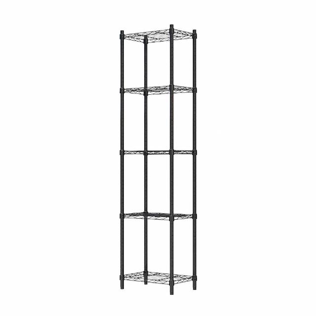 【dayneeds 日需百備】輕型 45x30x180公分 烤漆五層架 兩色可選(鐵力士架/收納層架/鞋架/展示架)