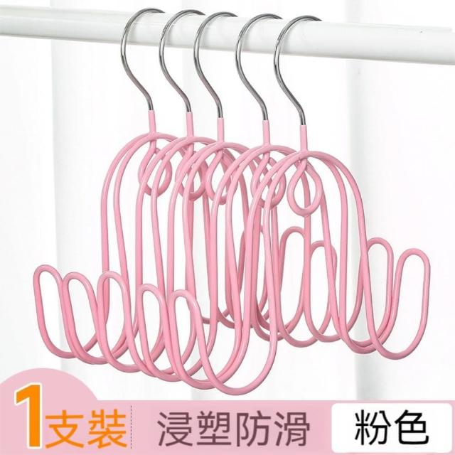【晴安居】加厚防滑耐用晾鞋架 可疊掛透氣金屬曬鞋掛架(8入)