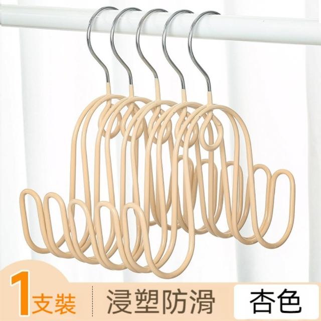 【晴安居】加厚防滑耐用晾鞋架 可疊掛透氣金屬曬鞋掛架(8入)