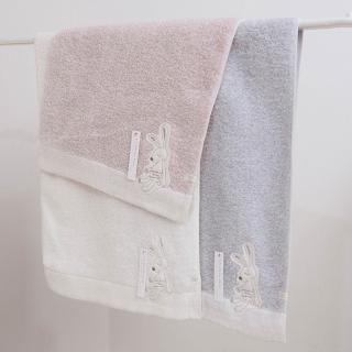 【KONTEX】日本今治無撚萬用兔子長毛巾(80x34cm) -4色(100% 日本製)