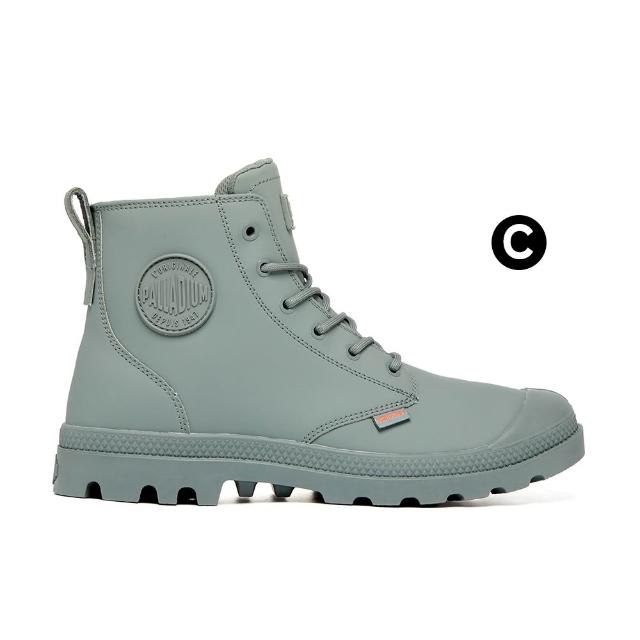 【Palladium】PAMPA HI Z COATED WP+再生橘標防水靴/防水鞋/雨靴/雨鞋/休閒鞋-男鞋/女鞋-六色任選