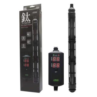 【ISTA 伊士達】100W 鈦管雙顯示加熱棒 溫度設定/過溫保護/LED雙螢幕顯示/加溫棒(魚缸溫度控制 IH973)