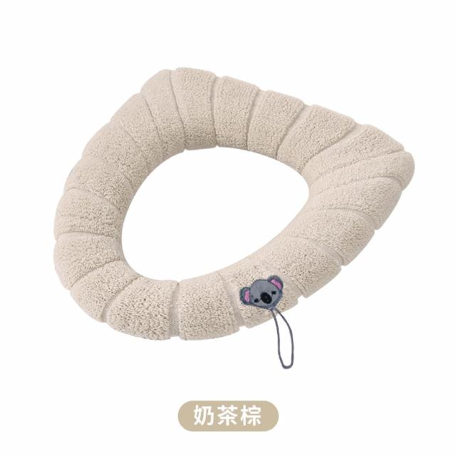 【DREAMCATCHER】2入超值組 加厚保暖馬桶圈墊(馬桶墊 馬桶套 馬桶圈套 保暖馬桶墊 坐墊 通用馬桶 保暖墊)