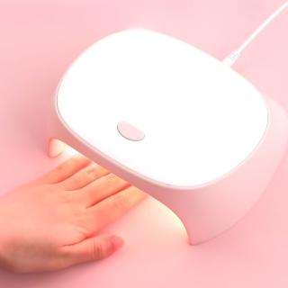 【快速烤乾】智能紅光大功率速乾美甲光療燈(不黑手指 指甲油膠烤燈 光療 烘乾機 美甲機 女生 交換禮物)