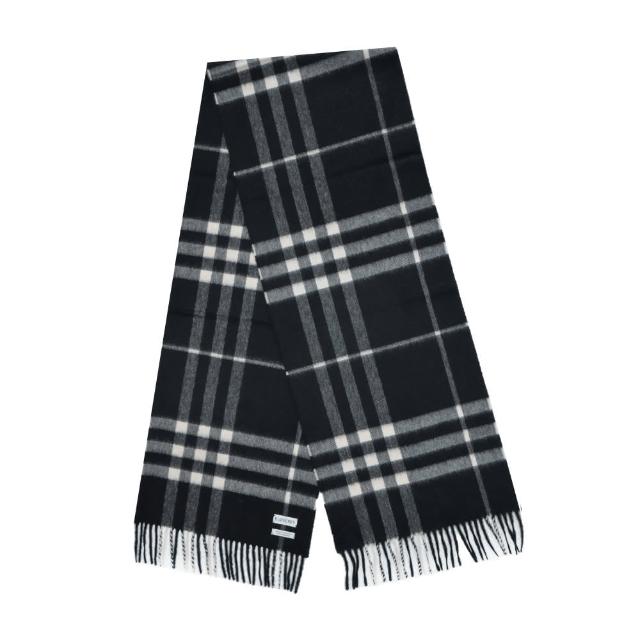 【BURBERRY 巴寶莉】經典格紋喀什米爾圍巾(任選)