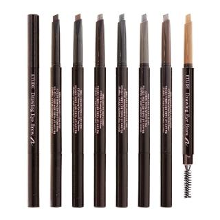 【ETUDE】素描高手雙頭眉筆 多款任選(眉筆 雙頭 眉刷 免削 三角 野生眉)