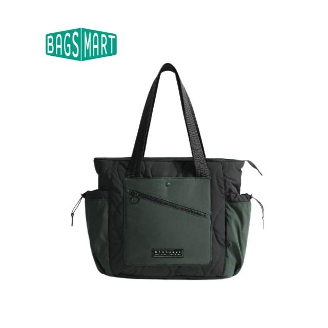 【BAGSMART】大容量防潑水機能後背包/手提包(托特包 登機 登山包)