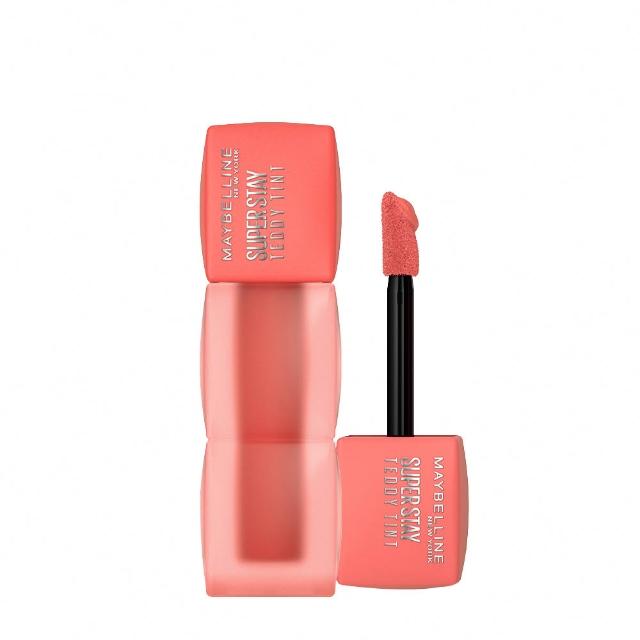 【MAYBELLINE 媚比琳】泰迪 半飽和絨霧液態唇泥