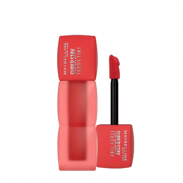 【MAYBELLINE 媚比琳】泰迪 半飽和絨霧液態唇泥