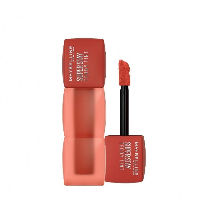 【MAYBELLINE 媚比琳】泰迪 半飽和絨霧液態唇泥