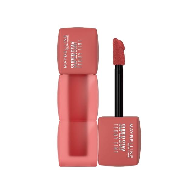 【MAYBELLINE 媚比琳】泰迪 半飽和絨霧液態唇泥